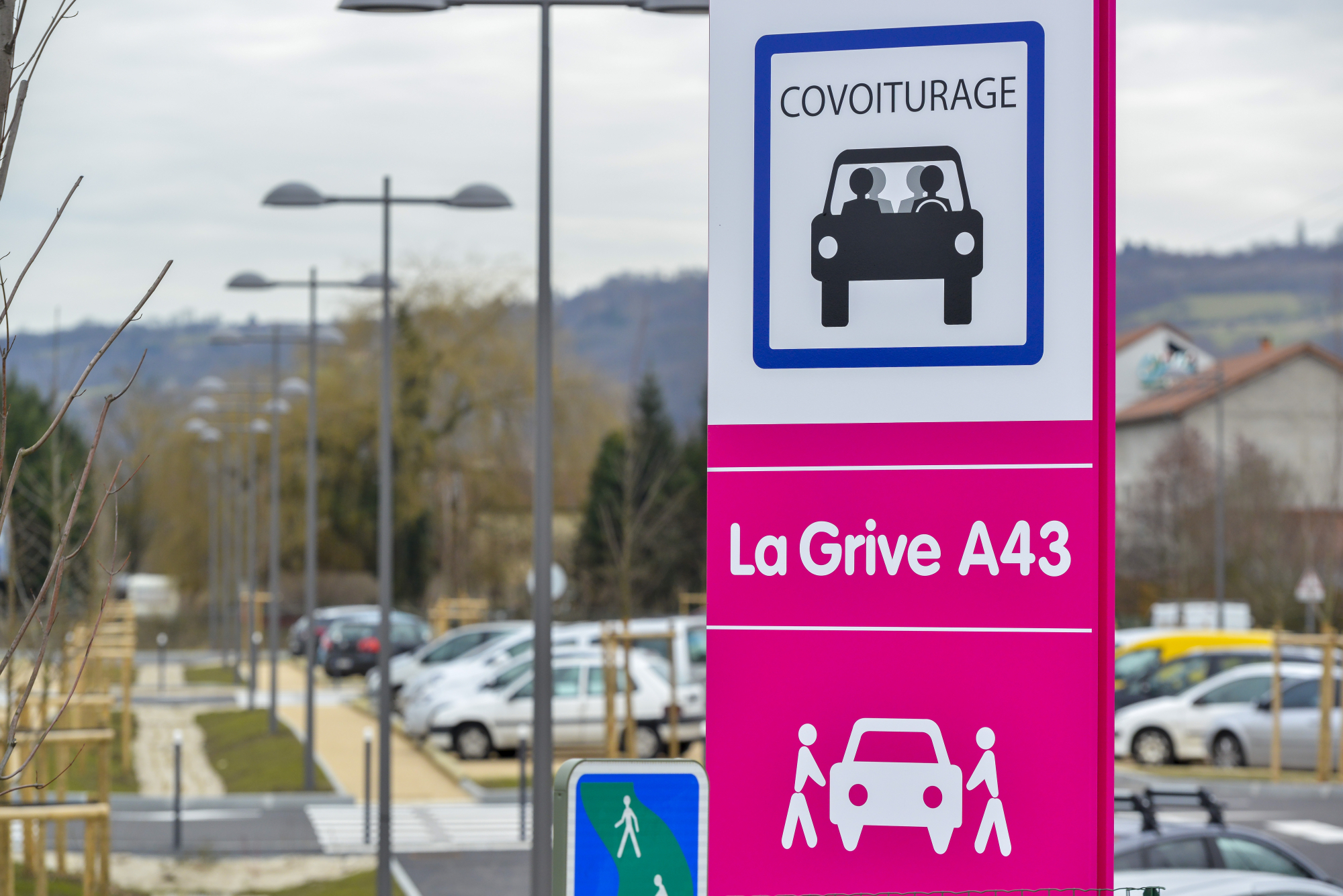 Parking de covoiturage - autoroutes APRR et AREA