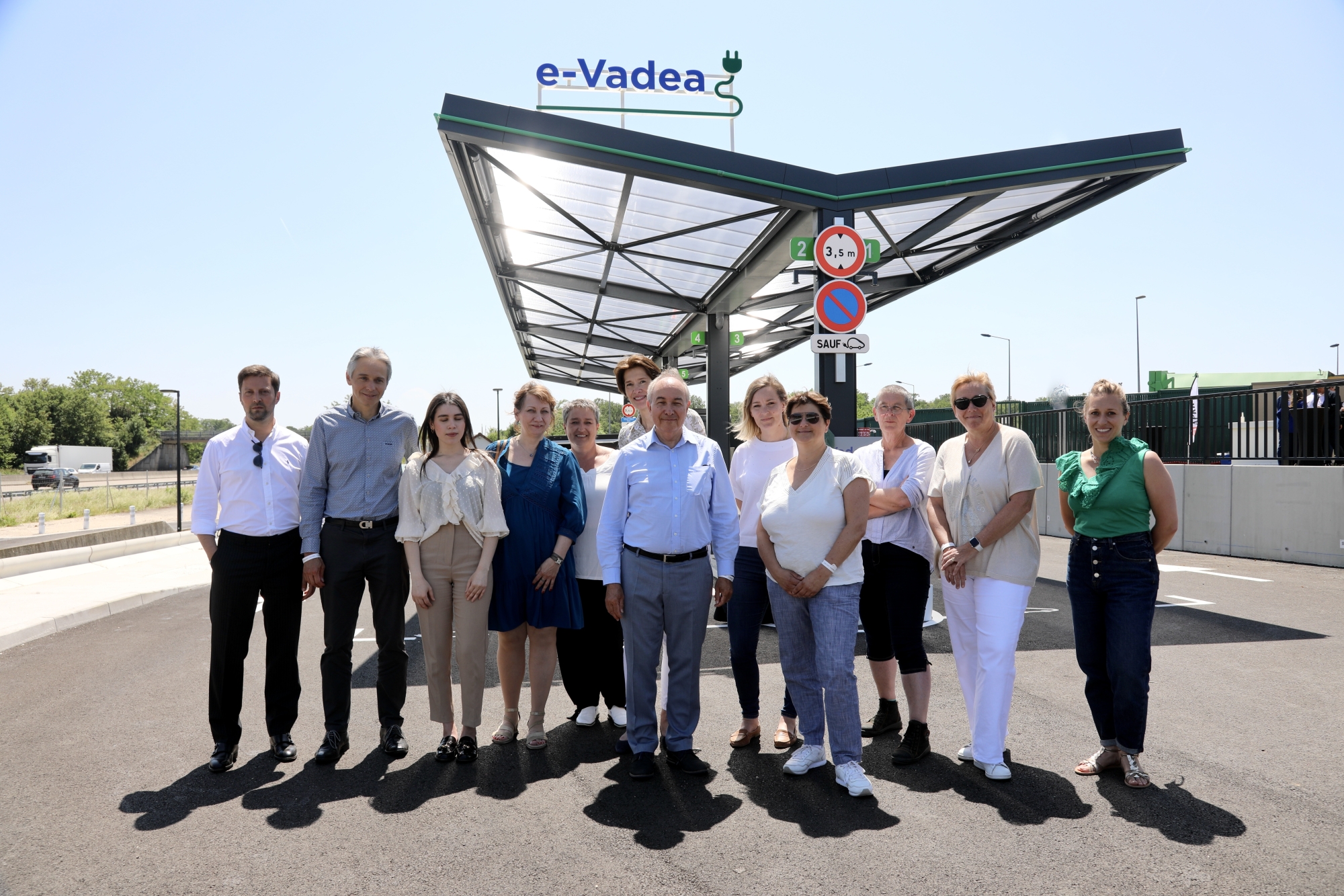 Recharge électrique, aire de Dijon-Spoy (A31)